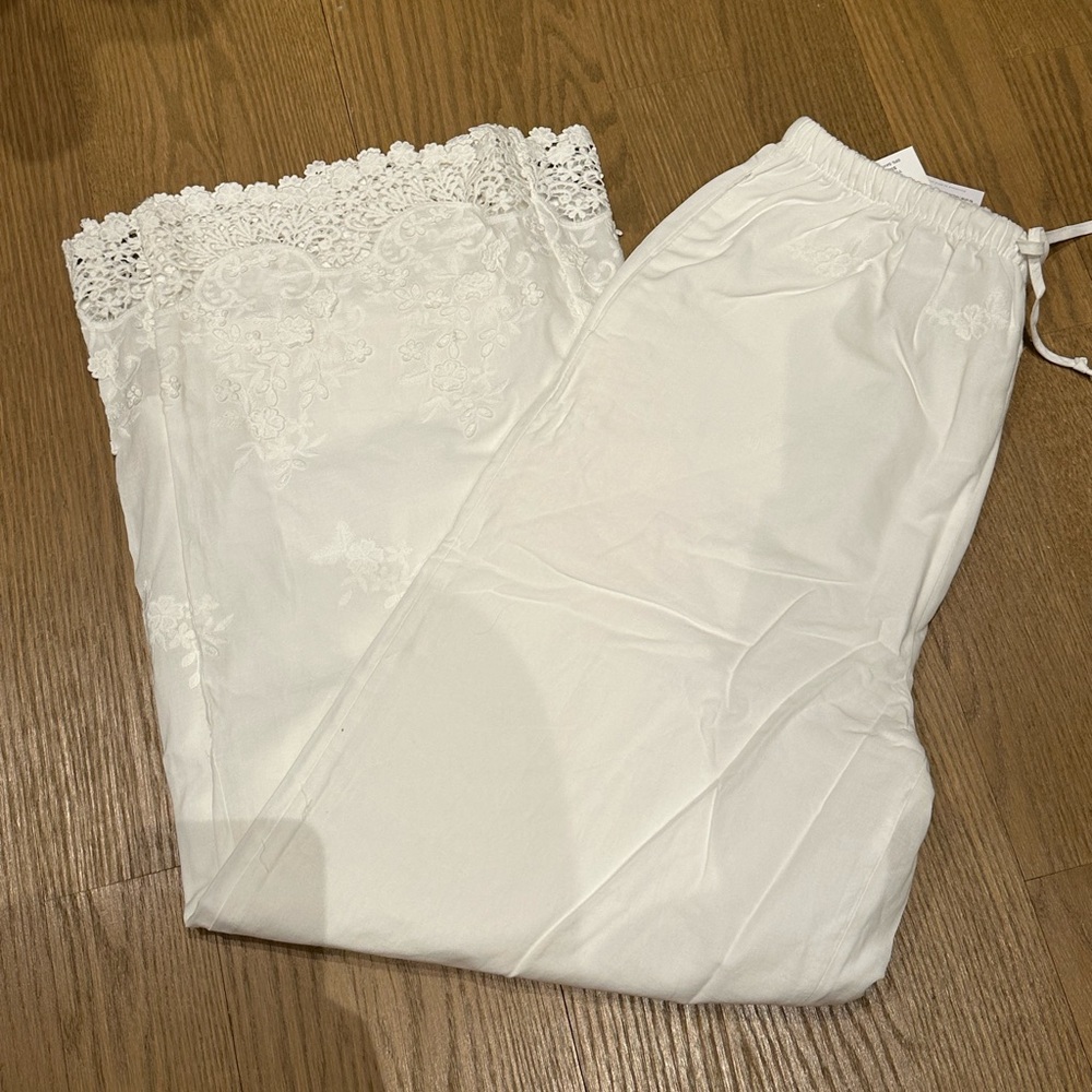 WeWoreWhat Cotton Wide Leg Pants - Picture 2 of 5
